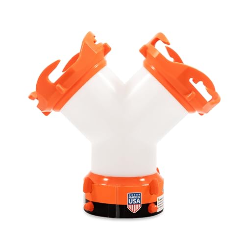 Camco RhinoFLEX Camper/RV Wye Sewer Hose Fitting Features 360Degree