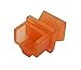R.J. Enterprises - RJ45 Jack Dust Cover, Cap, Protector, Orange (Price per Bag of 100p) DC-0-OR