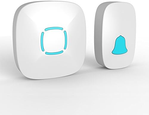 Ulive Wireless Doorbell, Operating Range Over 500ft, 36 Chimes, Adjustable Volume, Water &amp; Dust Resistance Level Ip44