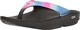 OOFOS Women's Oolala Luxe Recovery Sandal - Color: Aurora (Regular Width) - Size: 11