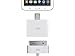30 Pin Female to Micro USB 2.0 Male Dock Adapter Connector for iPad iPhone Samsung Galaxy HTC & Other Android Micro USB Devices