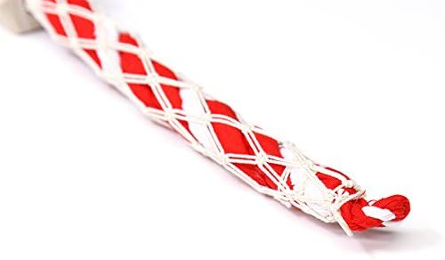 Amazon 国産 紅白 鈴紐 藁芯 40ｃｍ 奉納 桐枠付 鈴緒 神具 サイズ約 Cm 長さ40 縄径2 4 神棚 オンライン通販