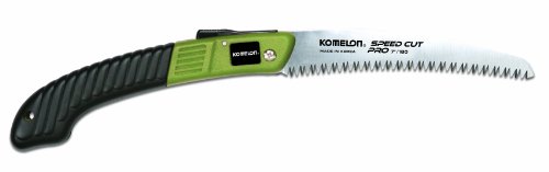 Komelon Speed Cut Pro Folding Curved Pruning Saw, 7-Inch