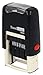 ExcelMark 7810 Self-Inking Rubber Date Stamp – Great for Shipping, Receiving, Expiration and Due Dates (Black Ink)