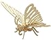 DIY 3D Wooden Animal Puzzles | Set of 6 | Bull, Butterfly, Cobra, Dinosaur, Elephant, Spider