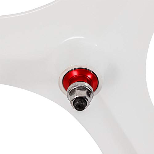 ONEPACK Fixed Gear 700c Rim White Single Speed Fixie Bicycle Wheel - Front - Thumbnail 7