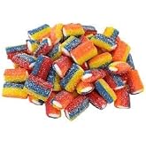 Bayside Candy Sour Licorice Rainbow Sticks (1LB)