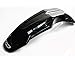 UFO Plastic Universal Supermoto Front Fender - Design 2 - Black , Color: Black
