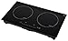 K&H 2 Burner Double Dual 24 Inch Built-in Induction Electric Stove Top Ceramic Cooktop 240V 3100W INDH-3102Hx