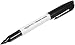 AmazonBasics Fine Point Tip Permanent Markers, Black, 12-Pack primary