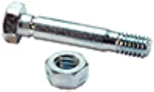 SHEAR PIN &amp; NUT FOR MTD