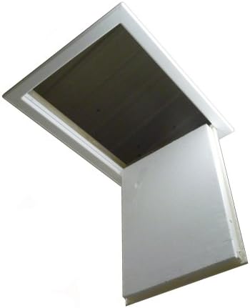BPS Superior L Compliant Swing Down Loft Hatch 562x726mm Insulated Draught Seal