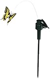 CNZ Solar Powered Fluttering Butterfly, Swallowtail Yellow