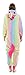 USTOP Unicorn Adult Animal Kigurumi Cosplay Costume Pajamas Onesies (S(148cm-160cm), Colorful Unicorn)