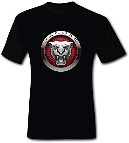 Sokizhoy Mens Cool T-Shirt Ja-guar Car Logo Cool 3D Print Short Sleeve Top Tees