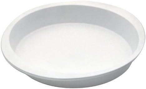CeramaBake BC3010 Range Kleen Round Cake Pan, 9-Inch, White