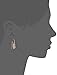 Amazon Essentials 14k Rose Gold Plated Sterling Silver Filigree Heart Dangle Earrings, (previously Amazon Collection)