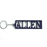 ivisi Personalized Key Chain Last Name