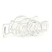 Doc Johnson Titanmen - 4 C-Ring Set - Helps Create Firmer and Thicker Erections - Side Tabs for Easy Removal and Adjustment - Clear