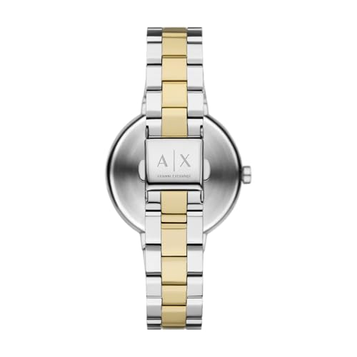 Armani Exchange Women's Watch, Two-Hand Quartz Movement and 36 mm Case with Stainless Steel or Leather Strap
