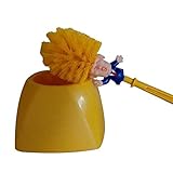 Mexidi Toilet Brush Donald Trump, Original Trump Toilet Brush, Make Toilet Great Again, Commander in Crap (Pedestal Included)