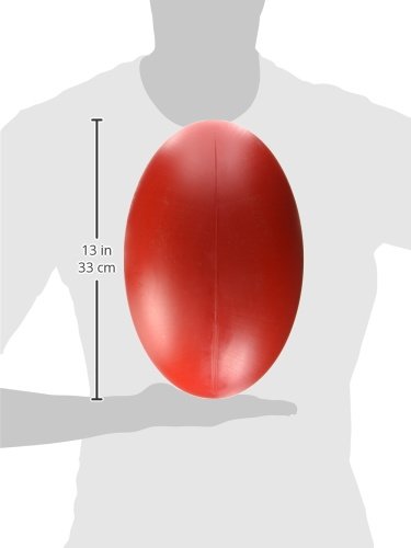Soft Flex 100537 Virtually Indestructible Rugby Ball, 12"