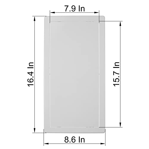 Vent Systems 8x16 Access Panel Easy Access Doors ABS Plastic