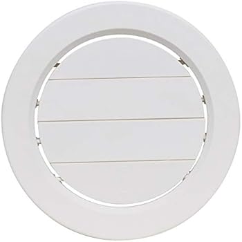 Valterra A10-3358VP White Rotating Heat and A/C Register with Damper (5