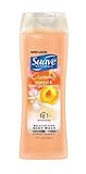 Suave Naturals Moisturizing Body Wash, Creamy Apricot & Orange Blossom, 12 Ounce Bottle (Pack of 6)