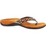 Vionic Floriana Womens Thong Sandals Bronze Croco - 9 Medium
