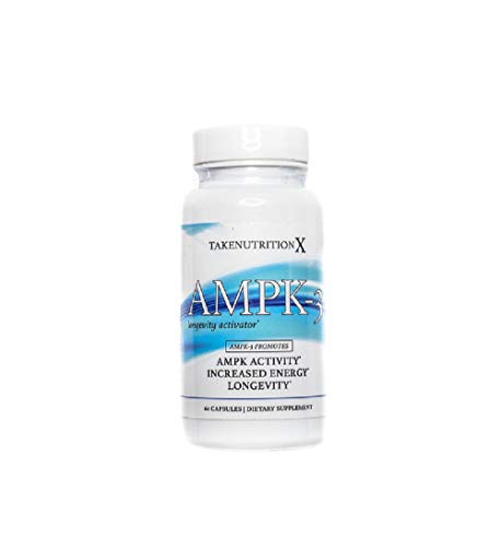 Takenutritionx AMPK Activator Boost energy Promote Longevity,Weight Loss Supports metabolism 60 capsules