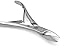GERMANIKURE Heavy Duty Nissors for Toenails in Leather Case, Made in Solingen Germany, Manicure and Pedicure Tools