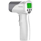 Thermomètre frontal numérique sans contact, thermomètre infrarouge avec écran LCD numérique, thermomètre numérique de précisi