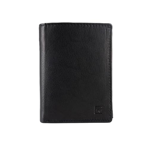 MATTIES Billetero Antic-Nappa/Leather, Wallet Unisex Adulto, Negro, Talla Unica