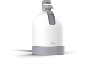 Blink Mini Pan-Tilt Mount | Rotating mount accessory for Mini indoor plug-in smart security camera (White)