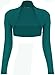 ZJ Clothes Womens Long Sleeved Bolero Shrug Size 8-22