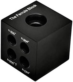Hireko The Ferrule Block (Ferrule Installation Tool and Shaft Tip and Butt Measurement Gauge) Hireko The Ferrule Block (Ferrule Installation Tool and Shaft Tip and Butt Measurement Gauge)