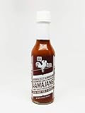 Adoboloco Hamajang Smoked Ghost Pepper Hot Sauce - 5oz Bottle - Warning to the inexperienced this sauce is very hot! Use with caution! Keep out of the the reach of children!