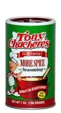 Tony Chachere's More Spice Seasoning, 7 oz, (pack of 2) by Tony Chachere's
