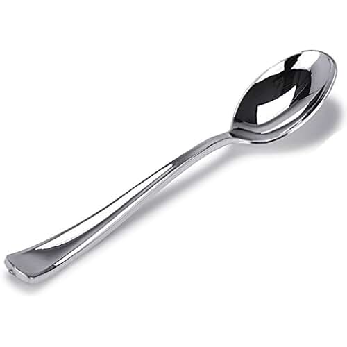large plastic spoon
