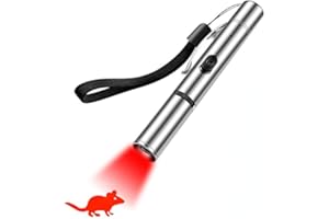 WNZQK Cat Toys Interactive Cat Toys for Indoor USB Rechargeable Cats Kitty Dogs LED Projection Red Light Green 5 Pattern Eye ProtectionStimulate The Hunting Instinct of Cats Dogs toys