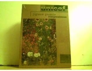 Unicef 1000 Piece Puzzle 18.8 X 26.6 - Gustav Klimt - Garden with Sunflowers by unicef
