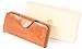 Borgasets Women's RFID Blocking Wallet Trifold Leather Clutch Zipper Ladies Purse Card Case Brown