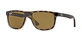 Ray-Ban Boy's Acetate Man Sunglass 0RJ9057S Square Sunglasses, Havana, 50 mm