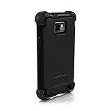 Ballistic SA0735 - M005 SG Case for Samsung Galaxy S2 (SGH - i777) - 1 Pack - Retail Packaging - Black/Black