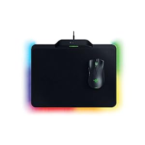 Razer Mamba Hyperflux Set Mouse con Alimentazione senza Fili, e Firefly Hyperflux Tappetino di Alimentazione, con Illuminazione Chroma RGB