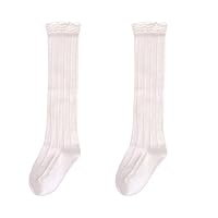 FinancePlan Toddlers Kids Girls Fox Pattern Knee High Socks for 0-24 months 0-2 2-4 Years