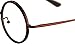 Agstum Vintage Retro Small Round Optical Eyeglass Frame with Spring Hinge