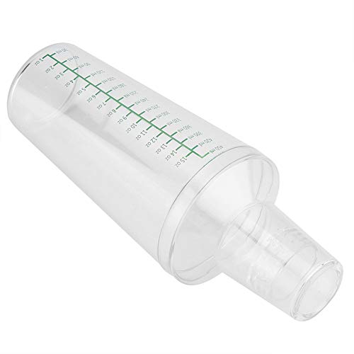 Omabeta 550ML Anti-Leckage Transparenter PC-Harz-Cocktail-Shaker-Mixer Kunststoff-Getränkemischer Cocktail-Shaker-Harz… – Bild 2