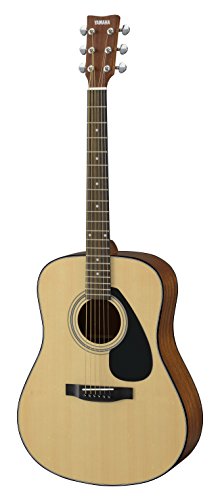 Yamaha F325D Acoustic Guitar, Natural (Best Entry Level Acoustic Electric Guitar)